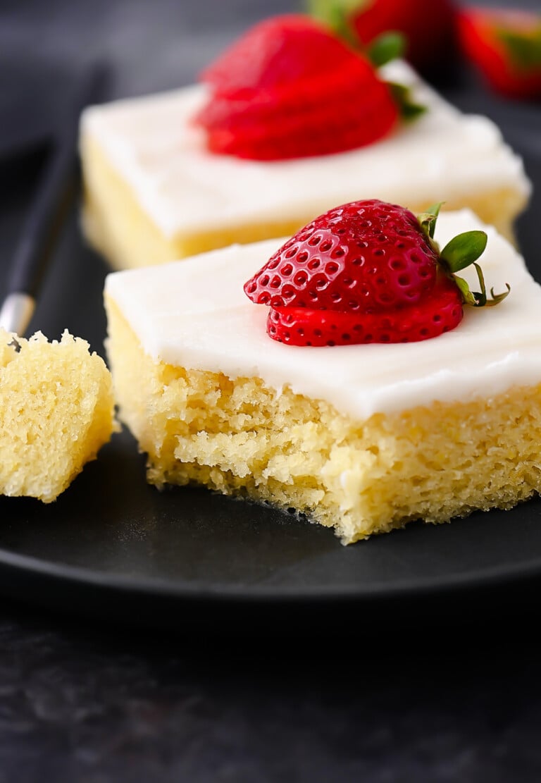 White Texas Sheet Cake