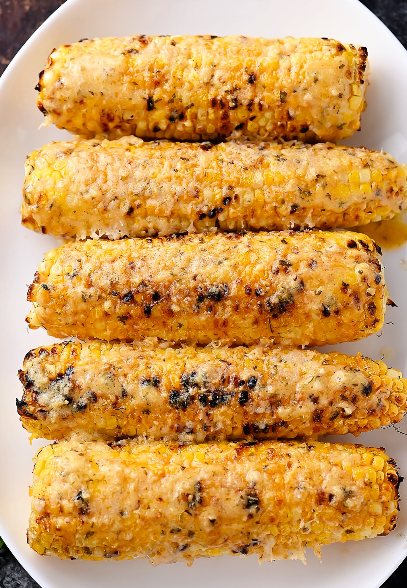 Garlic Parmesan Corn on the Cob