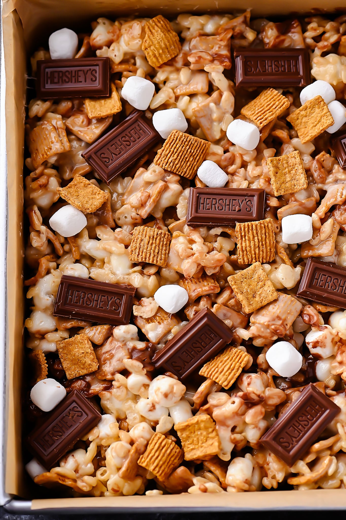 Smores Rice Krispies Treats