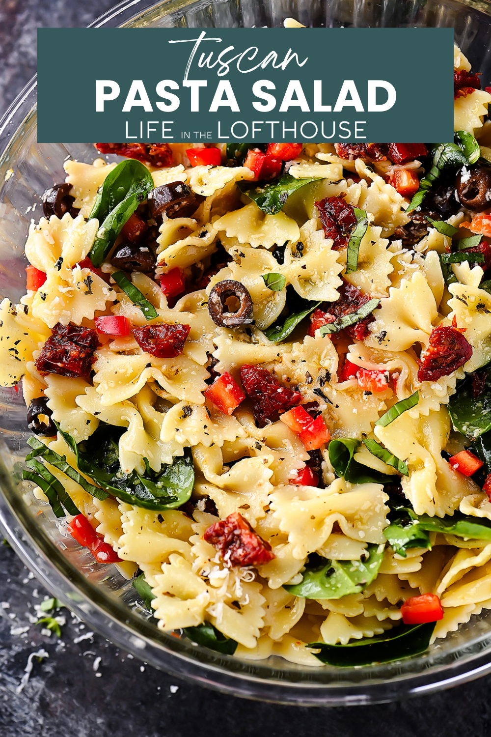 Tuscan Pasta Salad PIN