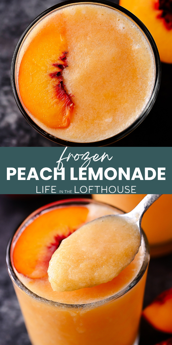 Frozen Peach Lemonade PIN