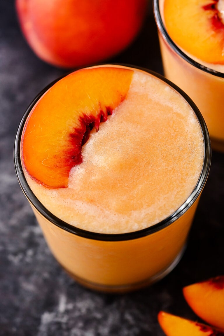 Frozen Peach Lemonade
