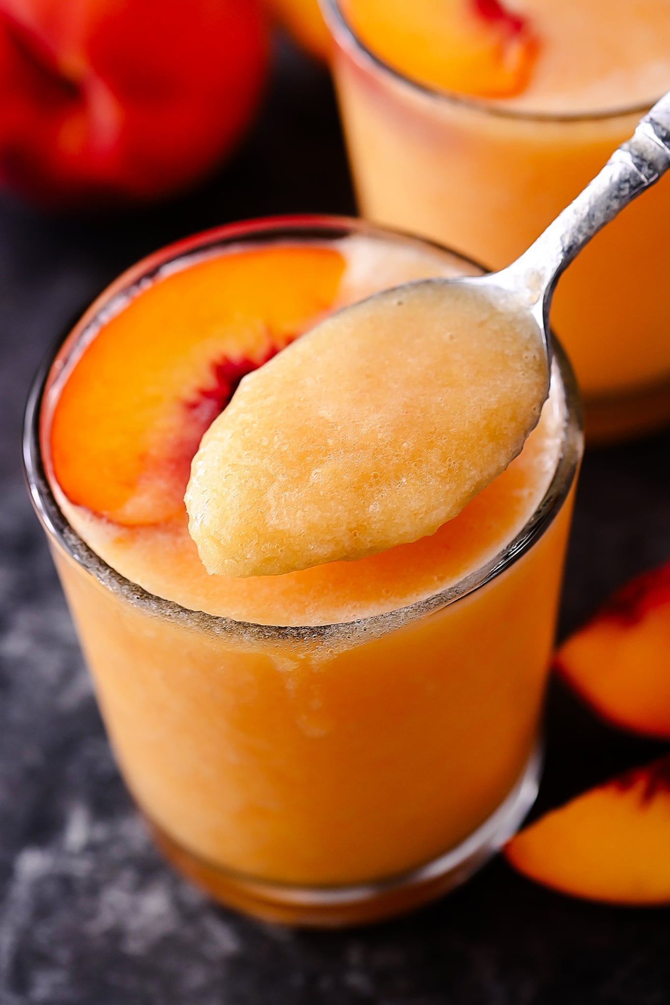 Frozen Peach Lemonade
