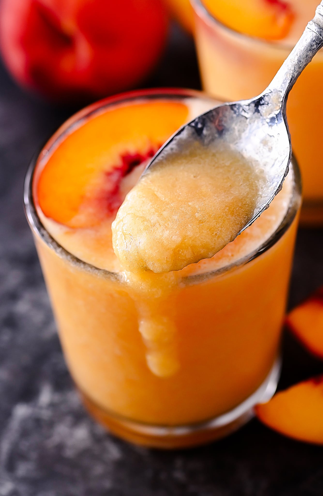 Frozen Peach Lemonade