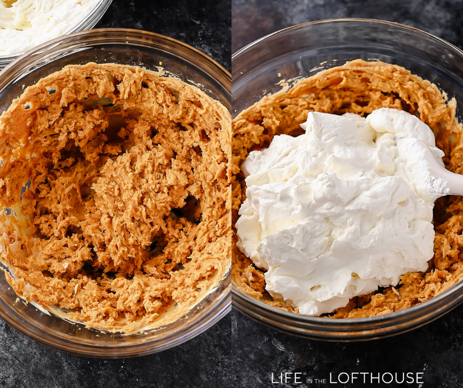 No Bake peanut butter pie filling