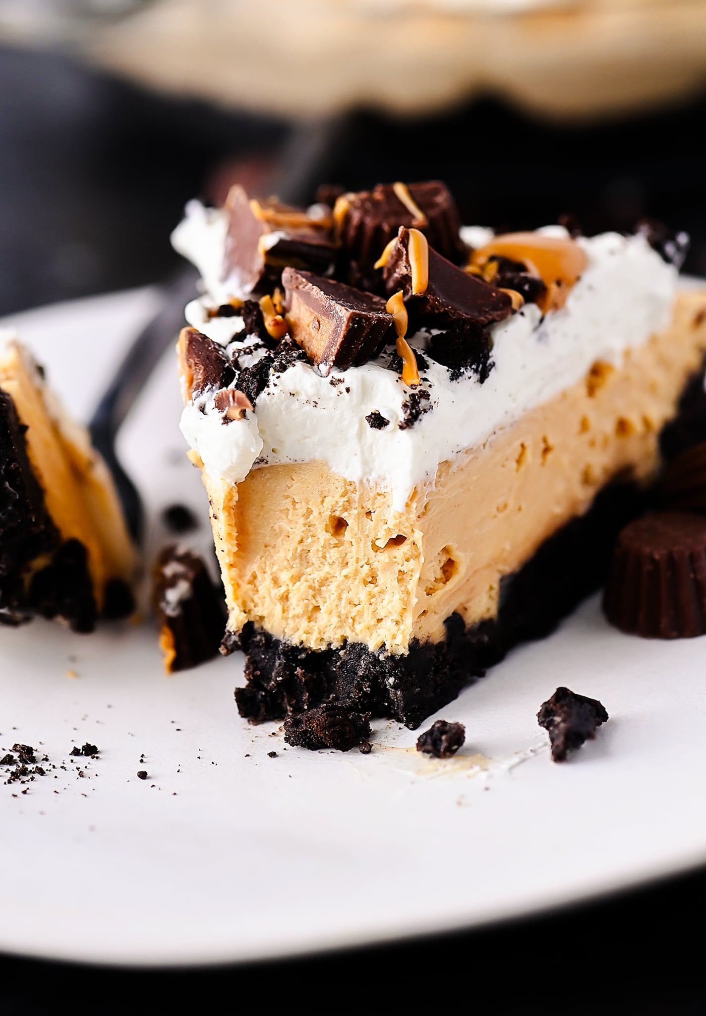 No-Bake Peanut Butter Oreo Pie
