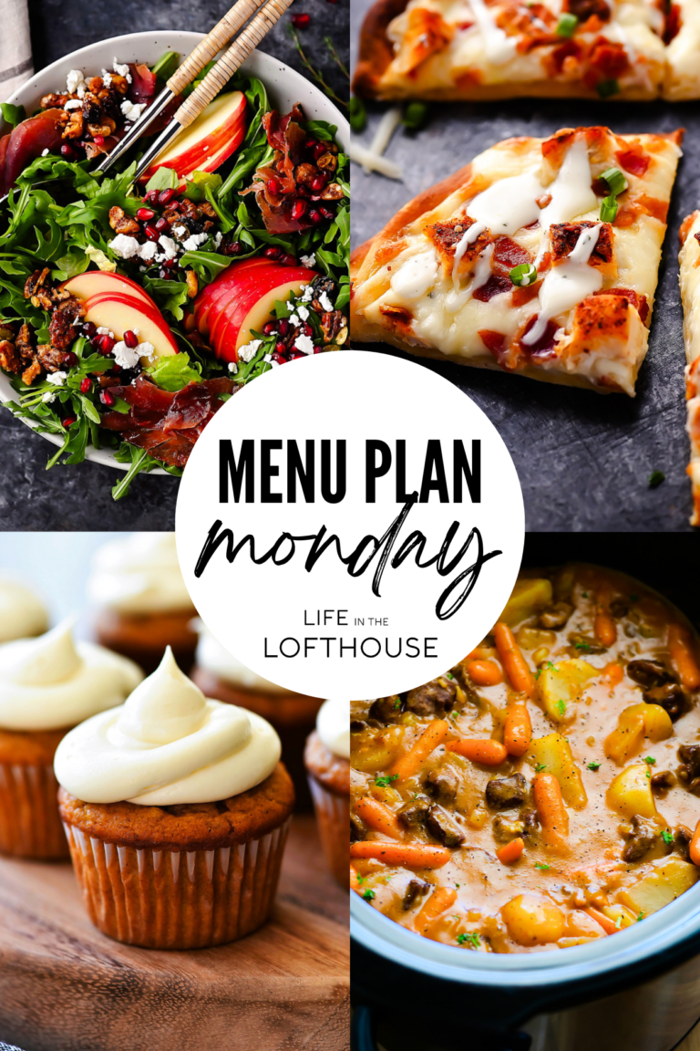 Menu Plan Monday is a collection of family favorite recipes from dinner to dessert.