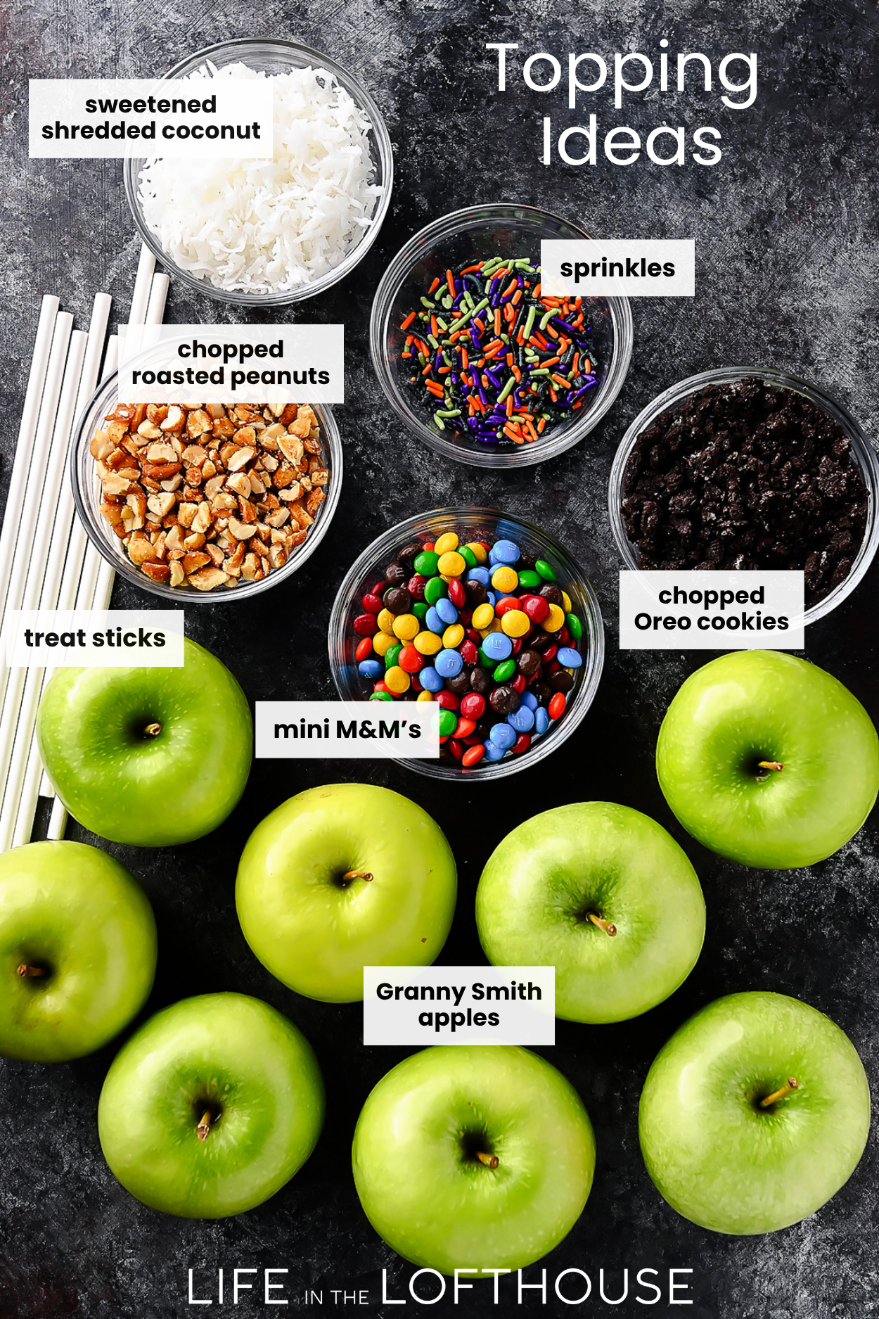Homemade Caramel Apple Ingredients