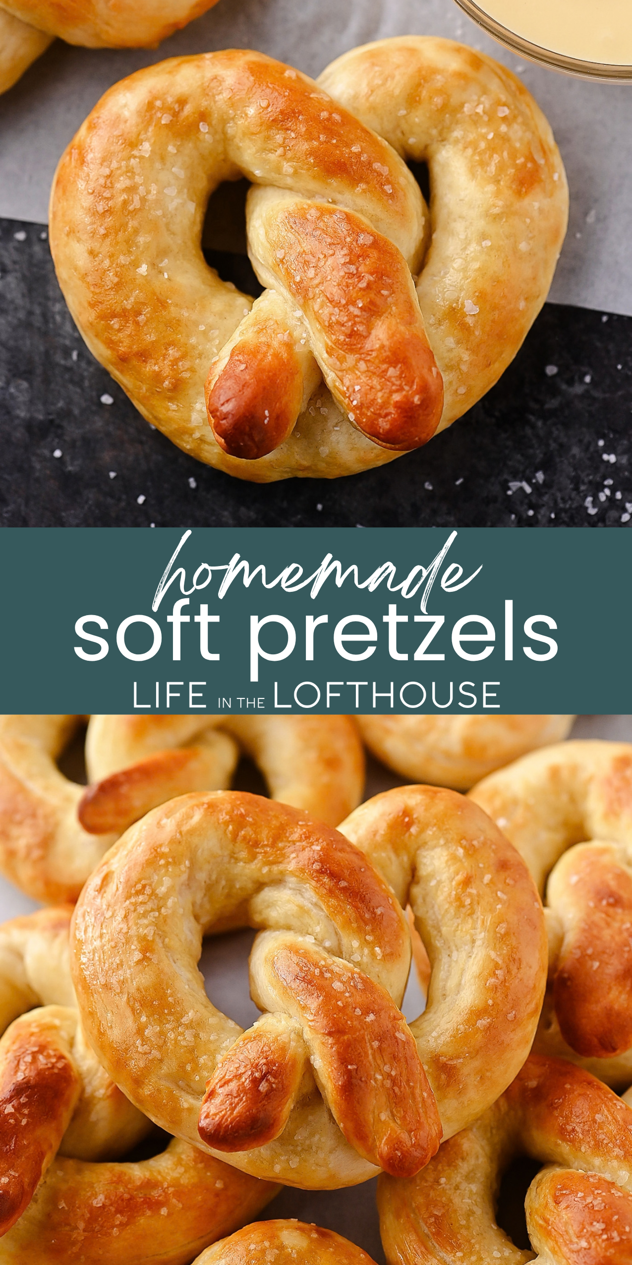 Homemade Soft Pretzels PIN