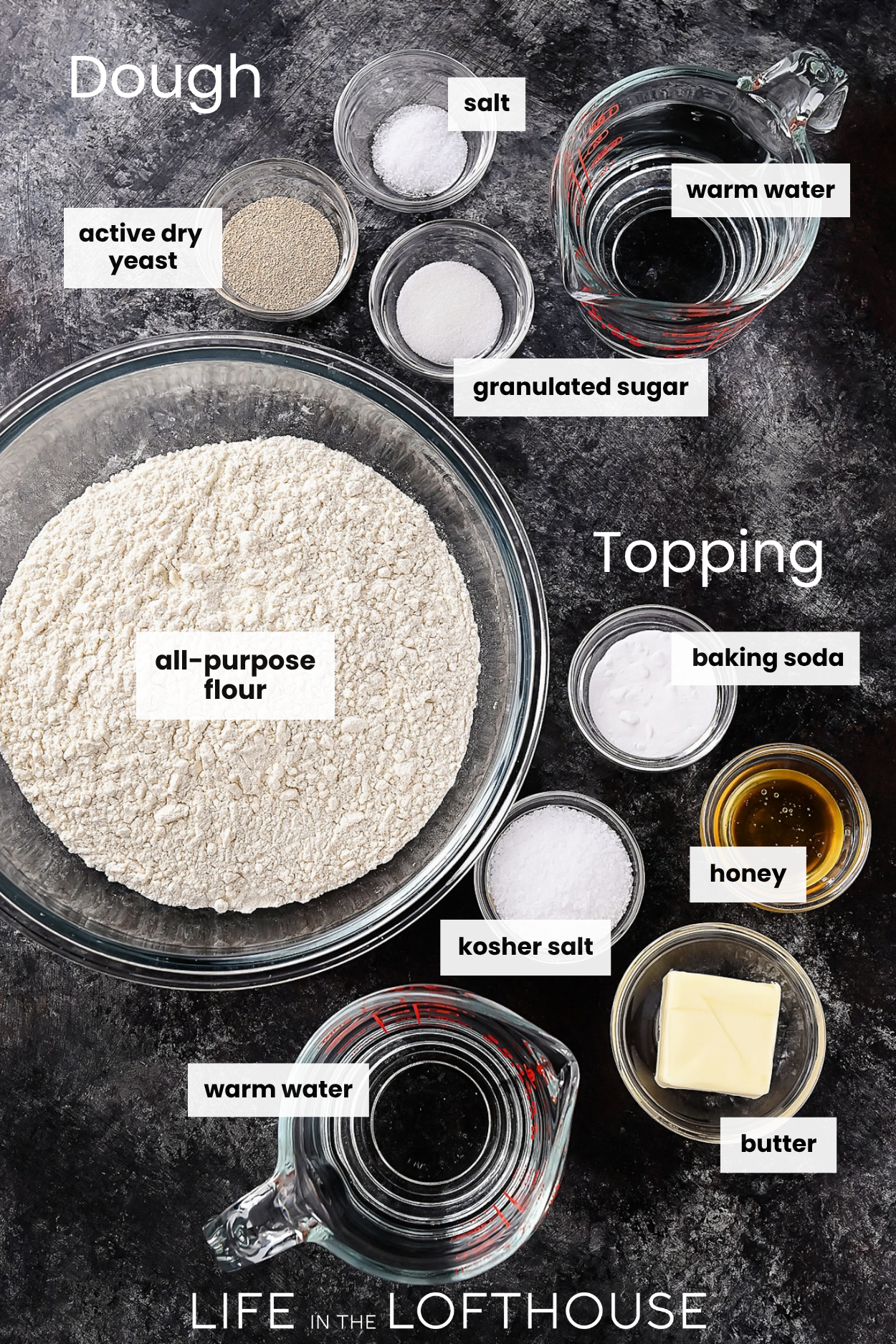 Homemade Soft Pretzels Ingredients