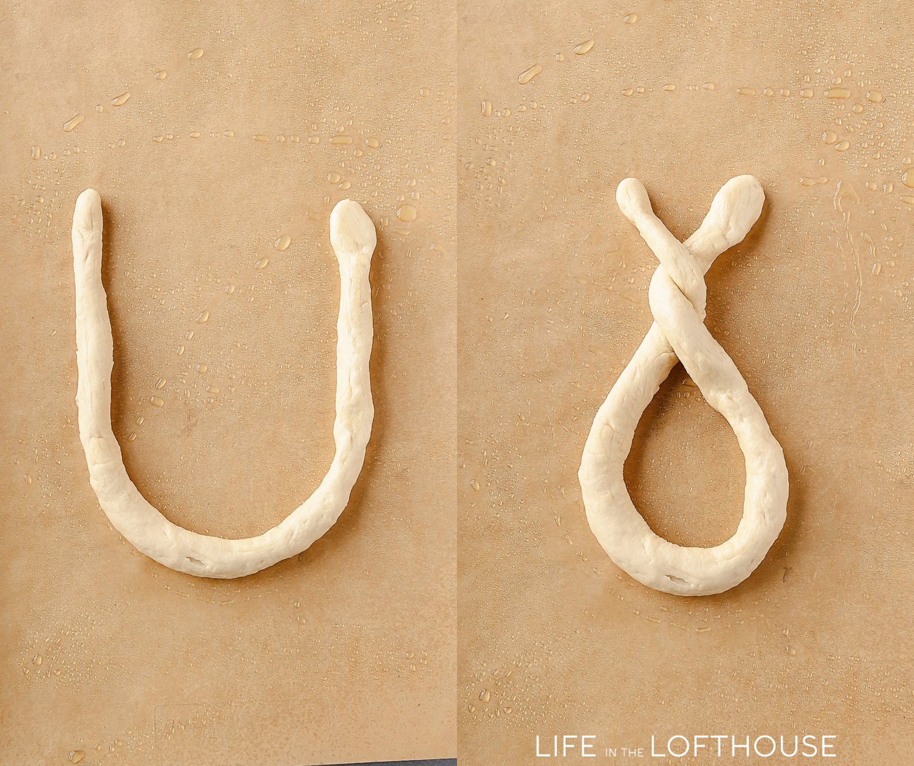Homemade Soft Pretzel Steps
